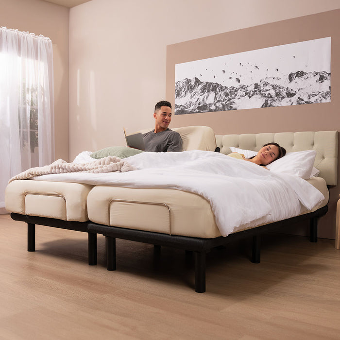 Adjustable Queen Bedframe (New)