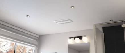 STELPRO SK Air Curtain Ceiling Fan Heater White 2000W (New)