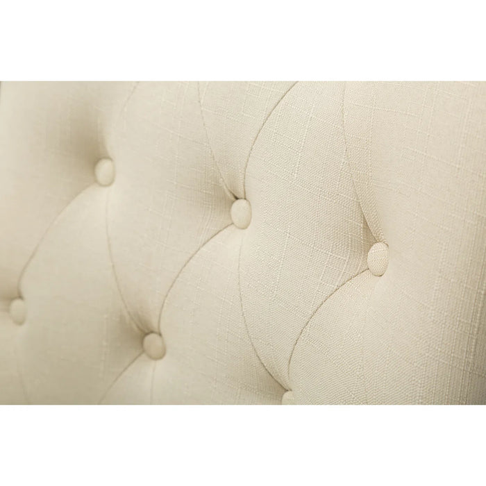 Authement Tufted Arm Chairs - Upholstery Colour Tan - C169TA - Set of 2