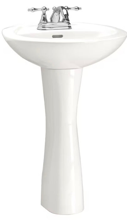 Pedestal Sink and Leg in White (new)
