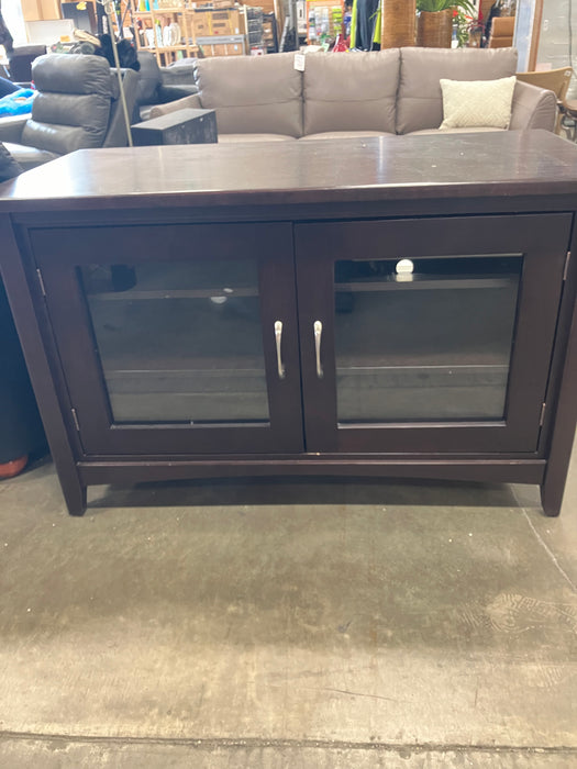 Espresso Brown Side Cabinet