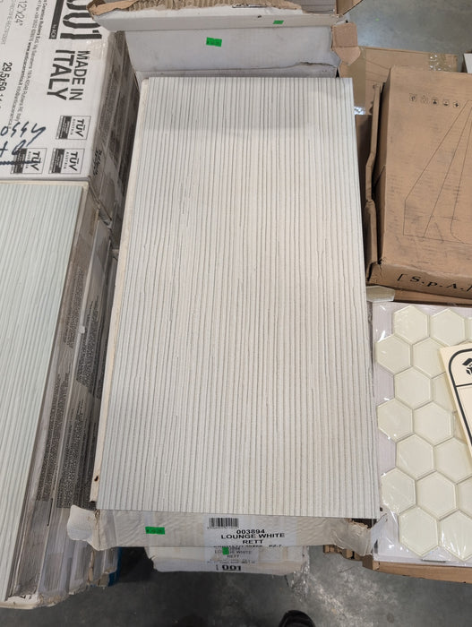 Ceramic Striped Modern Tile 7 Pack