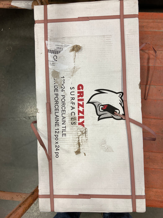 Grizzly Surfaces 12X24 MODERN TERRAZZO BLACK MATTE (6 Pcs/Box)