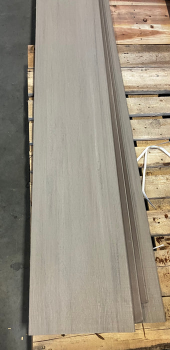 TimberTech Landmark Advanced PVC - 0.5 In. x 12 In. x 12 ft. - French White Oak Composite Fascia Board (Used)