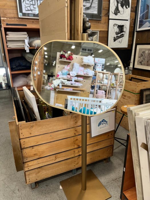 Standing Gold Mirror