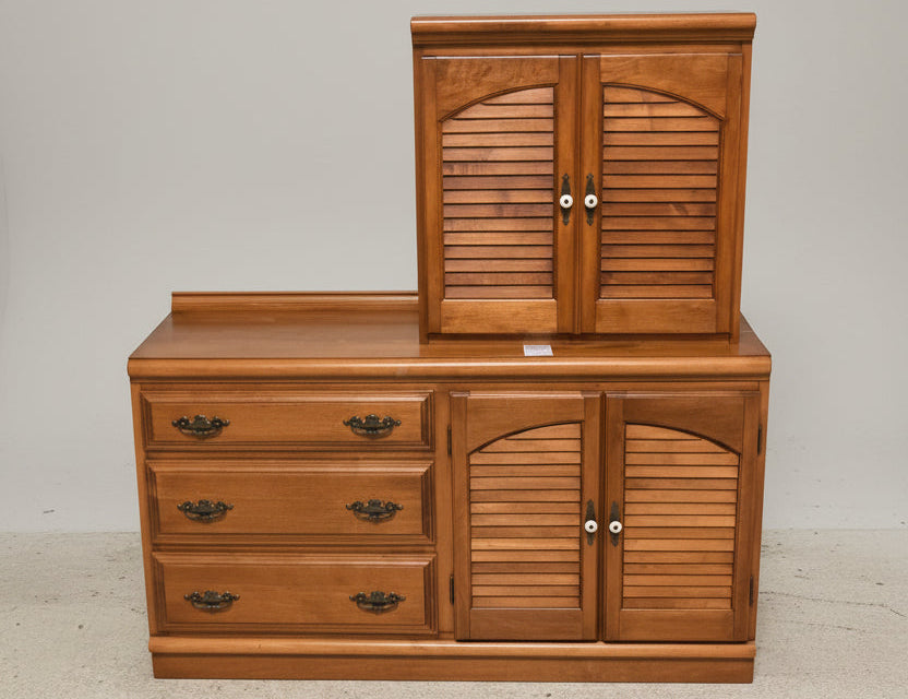 Cabinet with Pull Down Desk