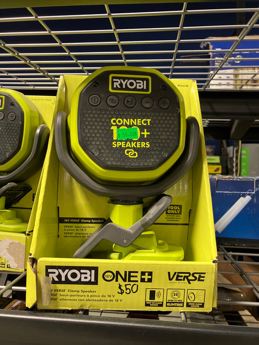 18V ONE+ Cordless VERSE Clamp Speaker (Tool Only)