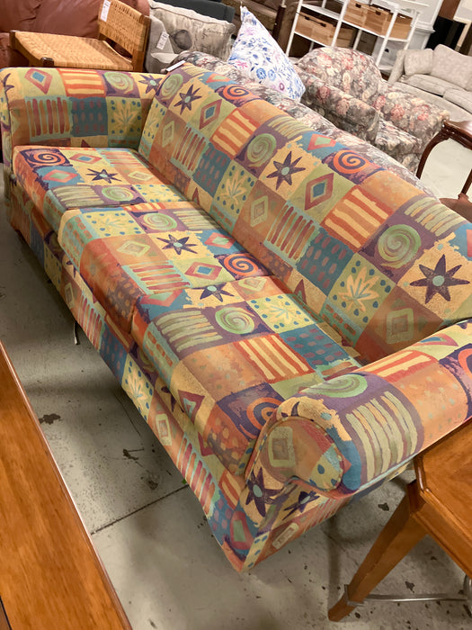 Multi coloured couch (used)