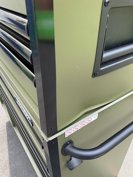 Husky Heavy Duty 15-Drawer Tool Storage Chest and Cabinet in Army Green