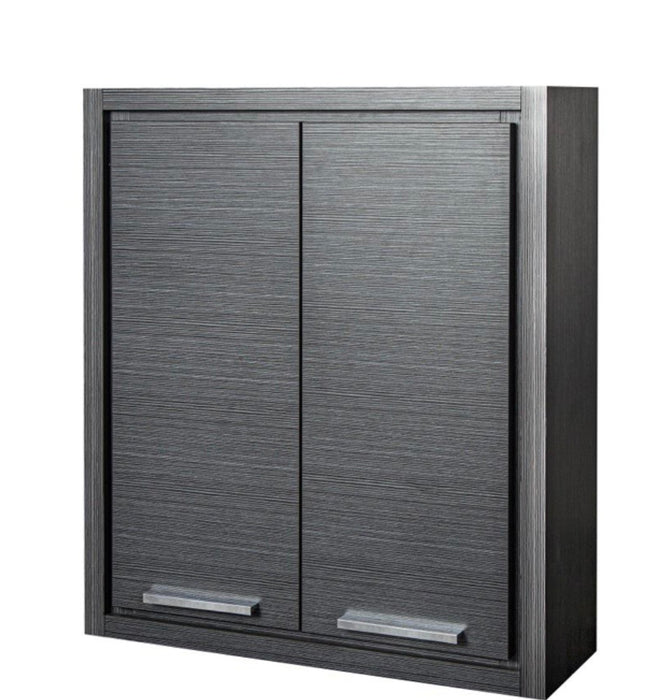 Foremost Claudine 2-Door Wall Cabinet - 24-in - Grey (new)