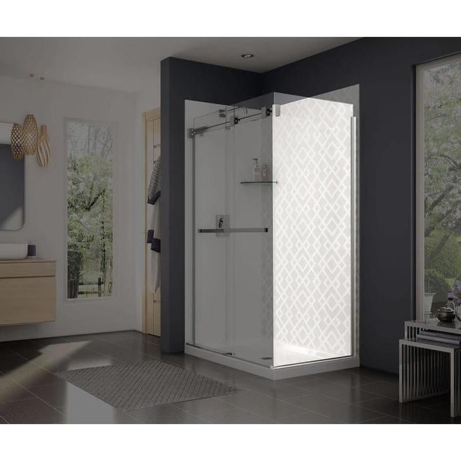 MAAX Duel 32” x 74” in Glass Shower Side Panel (new)