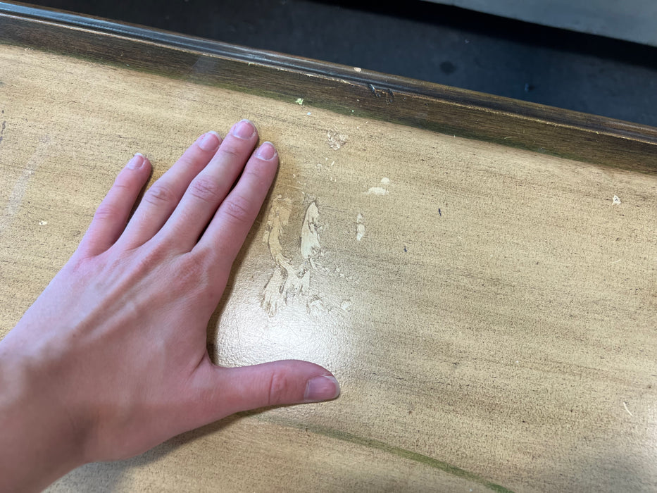 French Style Painted Coffee Table (used)