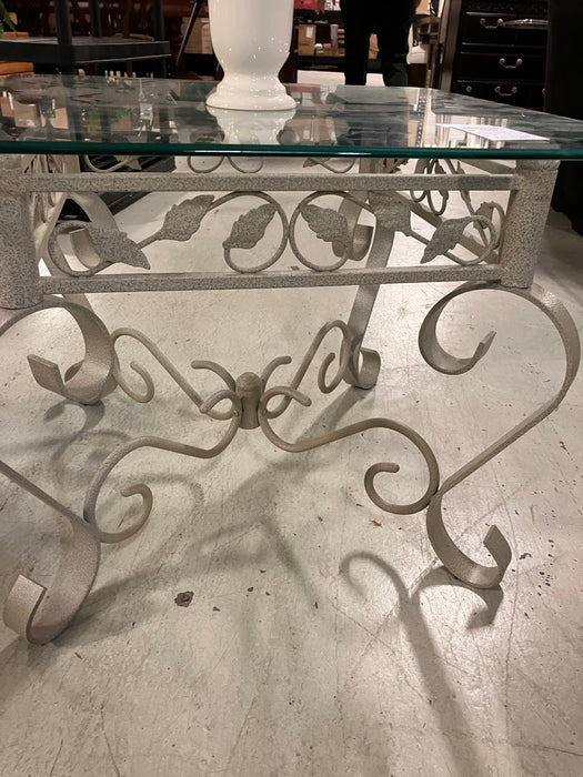 Glass Side Table