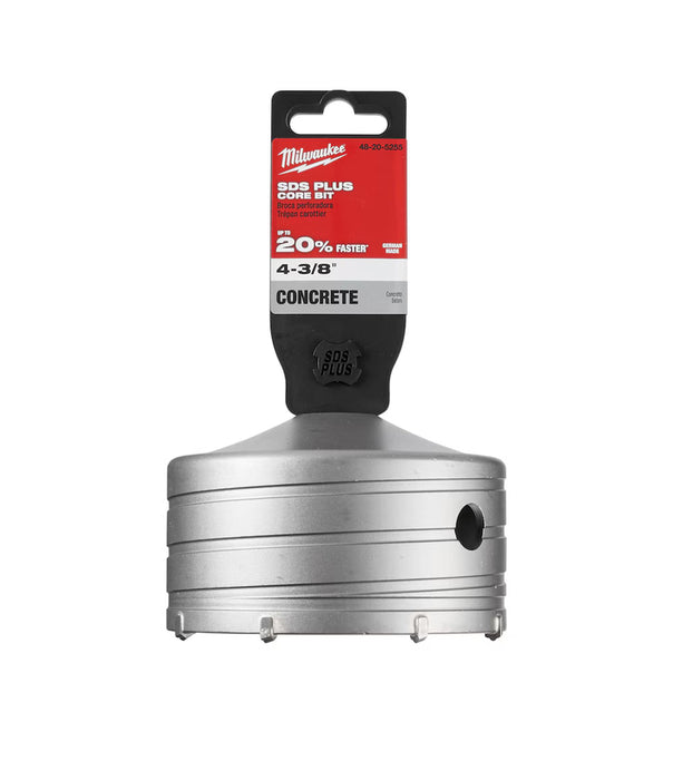Milwaukee Tool 4-3/8 -inch Carbide SDS-Plus Masonry Core Bit (Used)