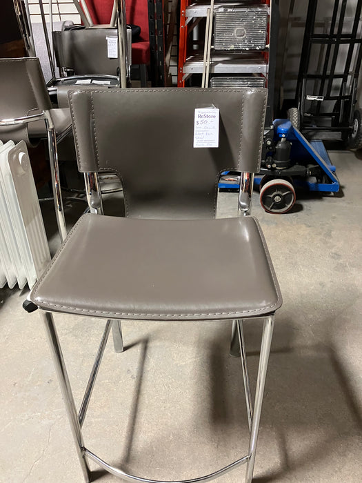 Grey Bar Stool