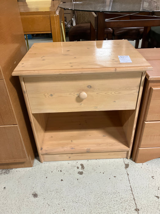Wooden nightstand (used)