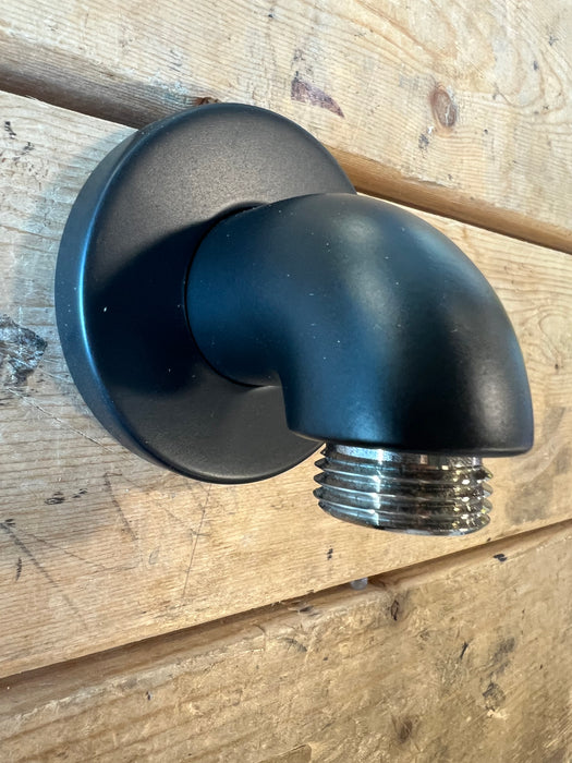 KOHLER Purist Wall-Mount Supply Elbow with Check Valve in Matte Black (new)