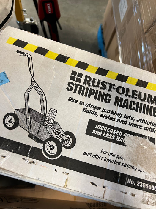 Rust-Oleum Striping Machine