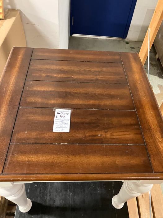 Wood Square Table