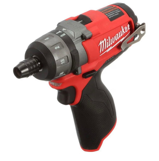 Milwaukee Tool M12 FUEL 12V Lithium-Ion Brushless Cordless 1/4 -inch Hex 2-Speed Screwdriver (Tool Only) (new)