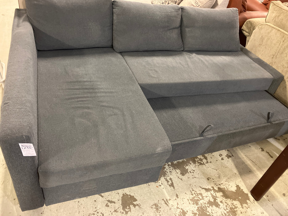 Grey sectional sofa (used)