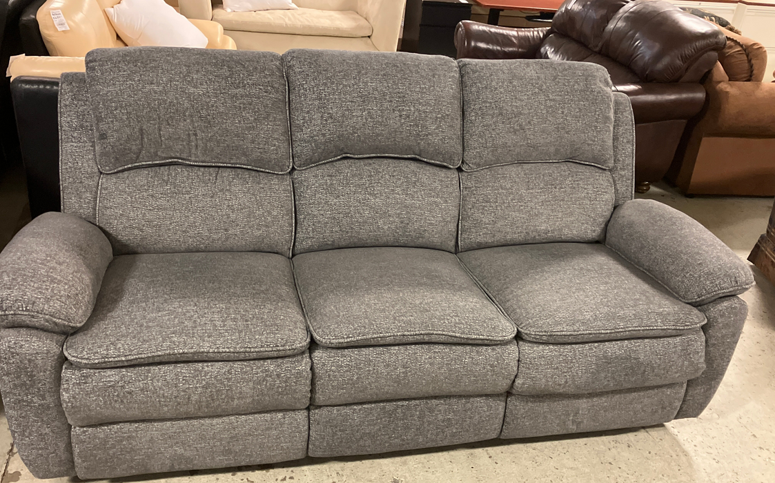 Grey Reclining Sofa (Used)