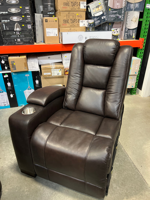 Theatre Recliner Chair Manual Unfinished Sides(new)