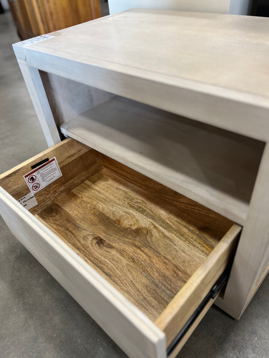 Birch Coloured Nightstand (new)
