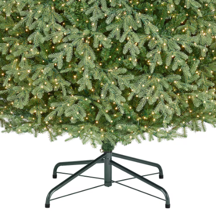 12 ft Grand Duchess Twinkling Balsam Fir LED Pre-Lit Tree T39 Powered by Hubspace (New)