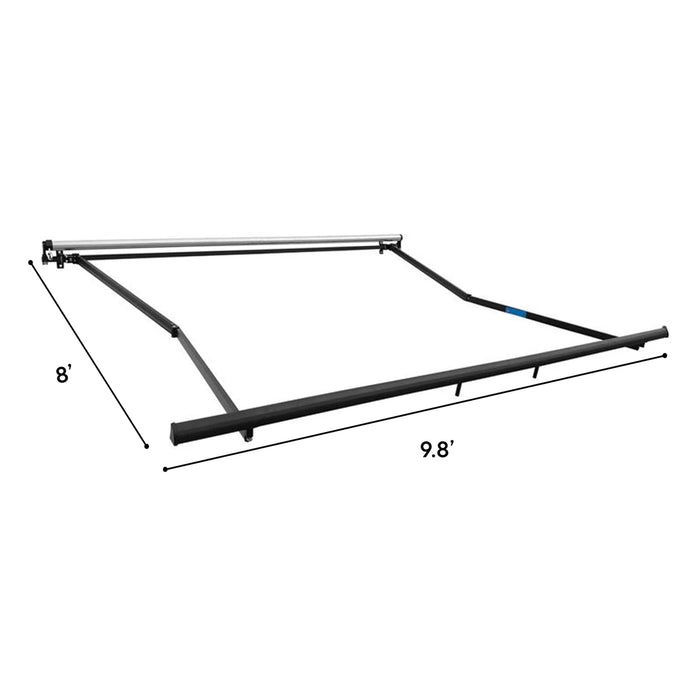Replacement Frame for ALEKO 10x8 Black Awning (Caribbean Collection) (new)