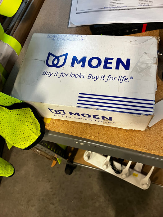 MOEN Soap Dispenser Spot Resist Stainless (new)