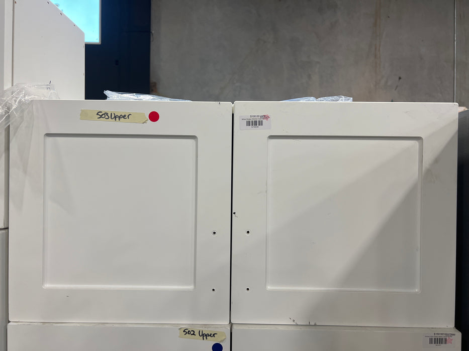 White Shaker Kitchen Cabinets (Used)