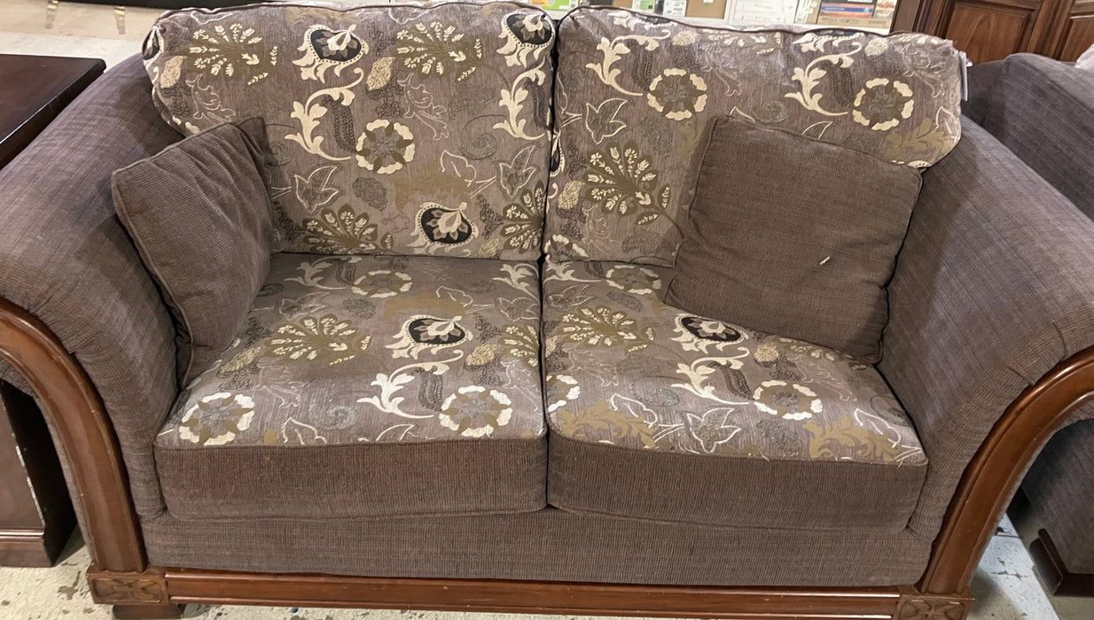 Brown Loveseat (used)