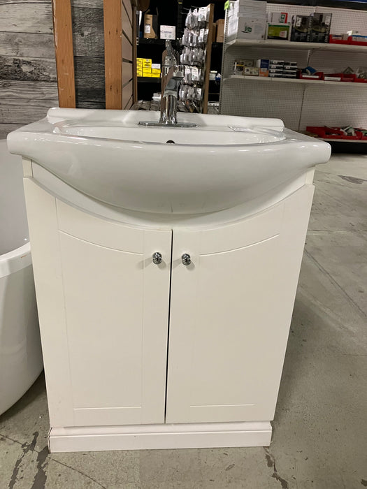 24” Vanity with Sink & Faucet (Used)
