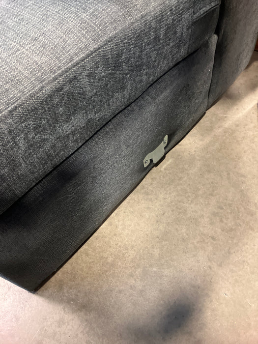Grey Three Seater Sectional Piece
