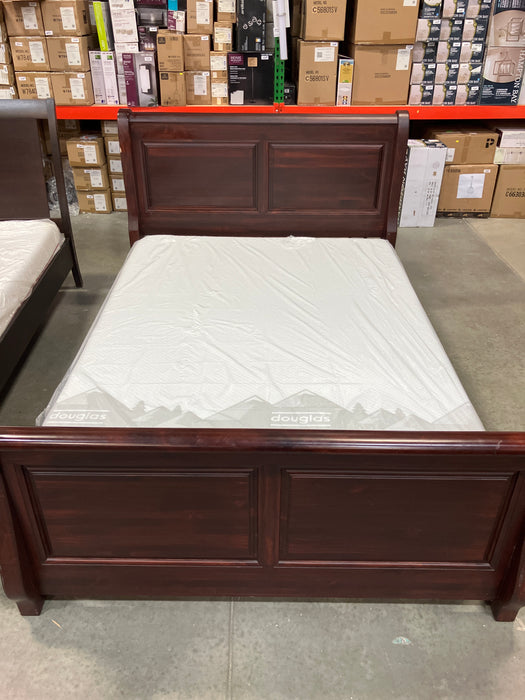 Brown Queen Bedframe (Used)