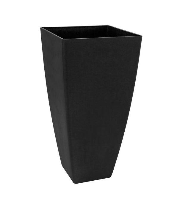 Tierra Verde 28-inch Capella Planter, Black