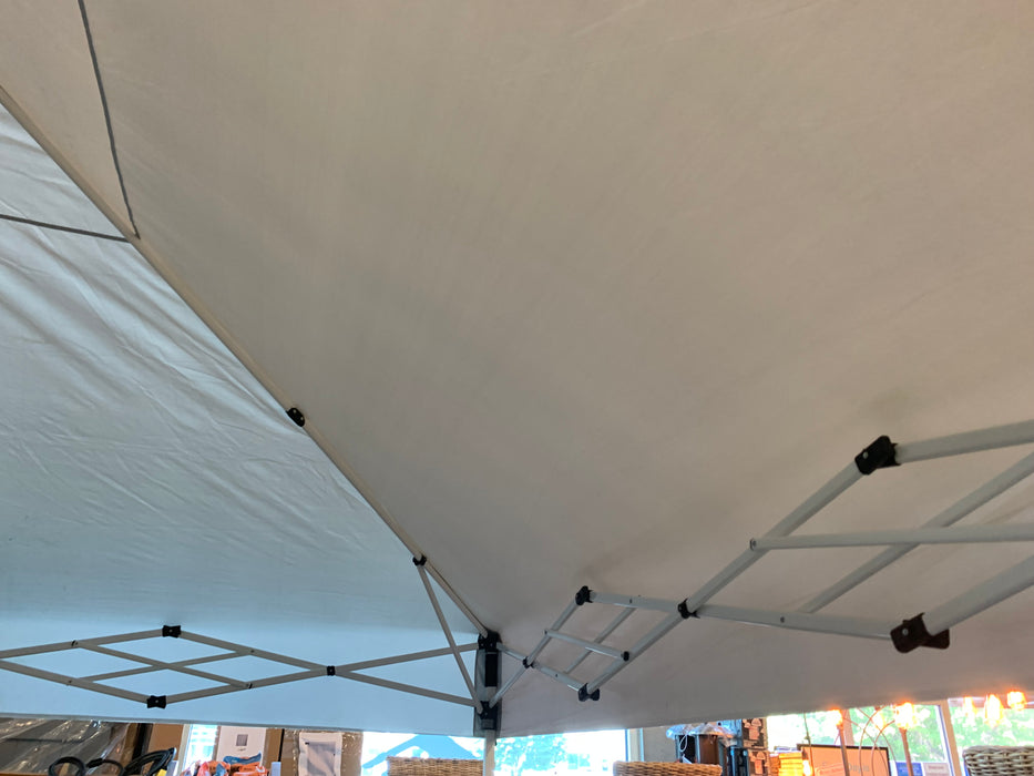 Quik Shade Commercial C100 10 x 10 ft. Straight Leg Canopy - White (Used)