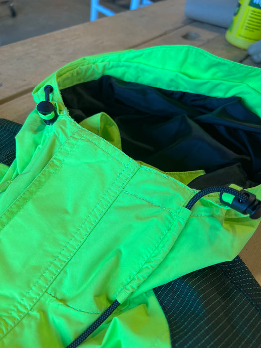 The North Face Phlego 2L Dryvent Jacket Safety Green Men's Small