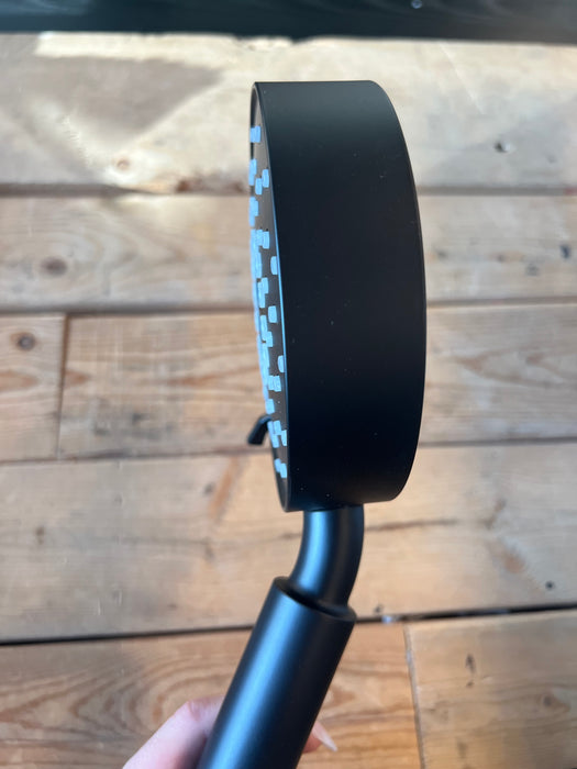 KOHLER Purist 3-Spray 5-Inch Triple Wall Mount Handheld Shower Head in Matte Black (new)