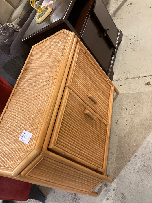 Bamboo small dresser (used)