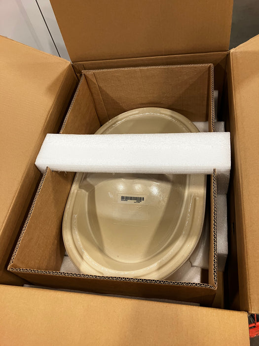 KOHLER Chalice 22.75-Inch Oval Vessel Bathroom Sink in White