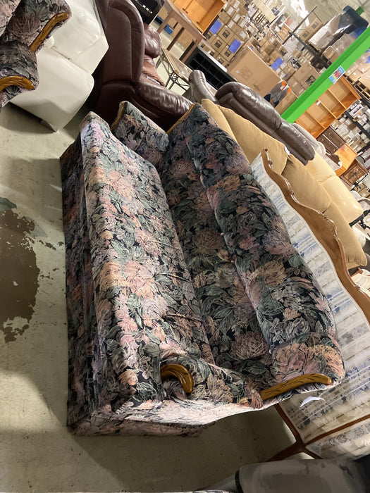 Floral couch (used)