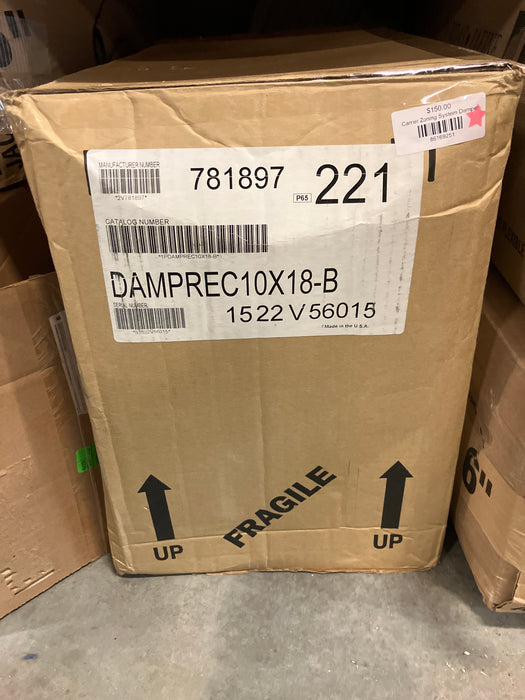 Carrier Zoning System Damper