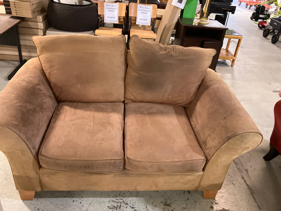 Light brown Loveseat (used)