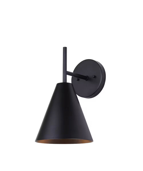 Canarm FENN 1-Light Matte Black Outdoor Wall Sconce (new)