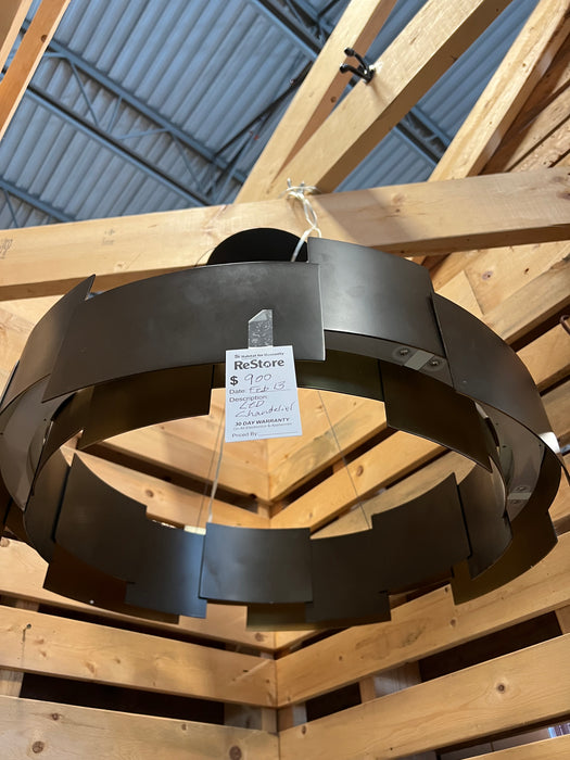 Modern Cut-Out Pendant Chandelier