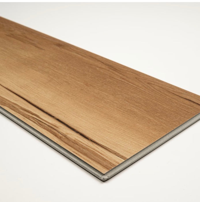 Halles View Maple 7 in. x 48 in. Light Brown Wood Look Waterproof Click Lock Vinyl Plank Flooring (23.77 sq. ft.)