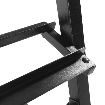 CAP Barbell 3-Tier Heavy Duty Dumbbell Storage Rack, 51-Inch, Black (Dumbbells not included) (New)