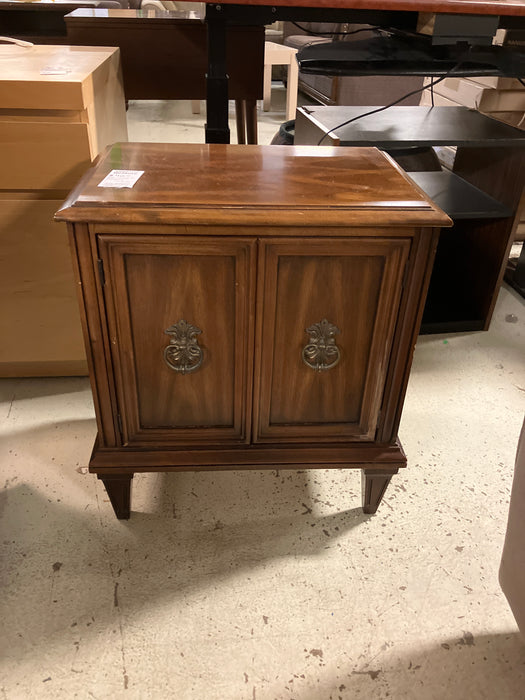 Wooden end table (used)